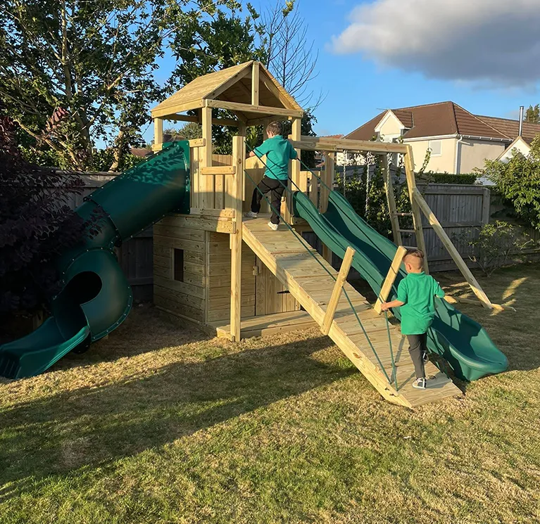 Garden climbing frames image